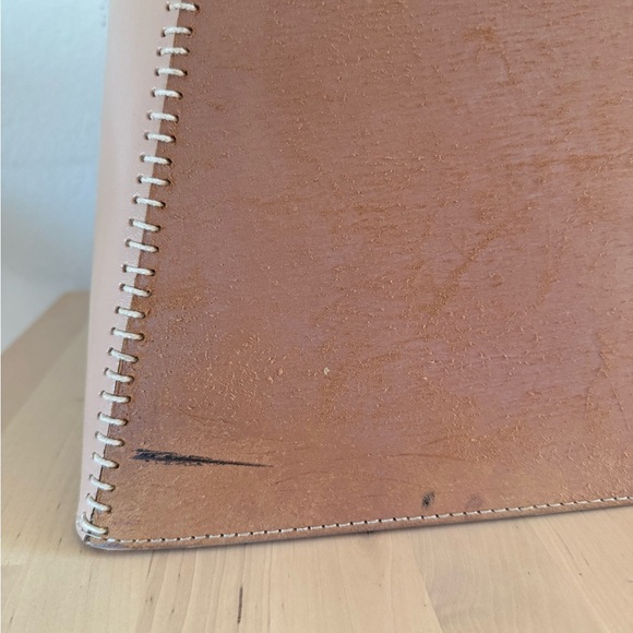 Anthropologie Flynn leather basket - Picture 8 of 8